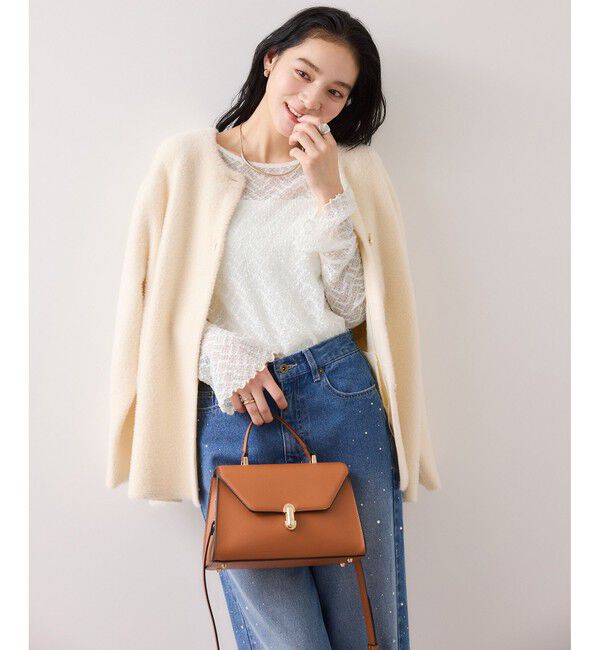 VIS「フレアスリーブレースインナートップス」|Tシャツ・カットソー|