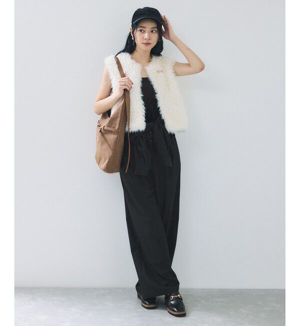 VIS「ポケットディテールジャンプスーツ」|オールインワン|