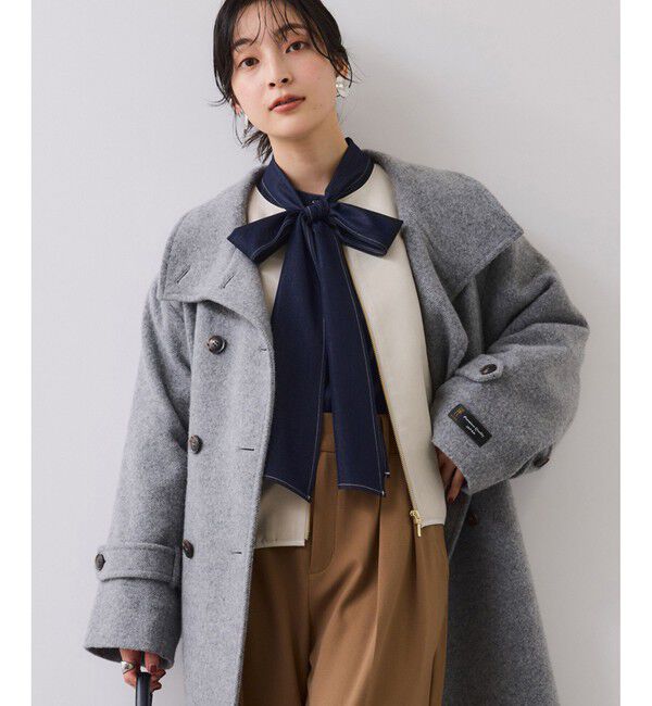 VIS「合皮パイピングキルトアソートブルゾン」|ブルゾン・スタジャン|