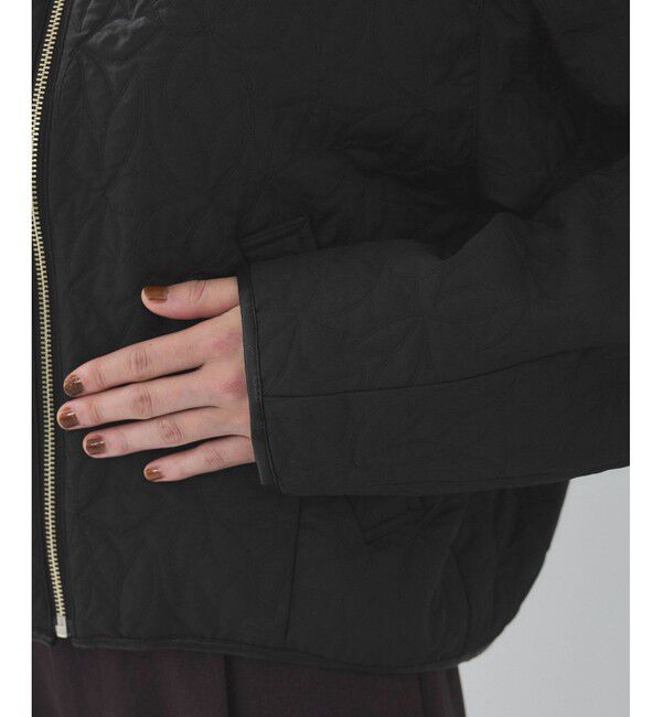 VIS「合皮パイピングキルトアソートブルゾン」|ブルゾン・スタジャン|