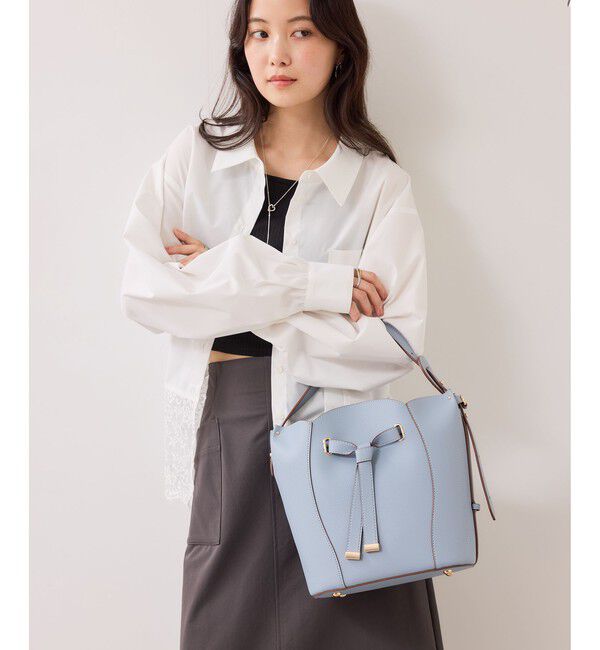 VIS「フラワーカットショルダーバッグ/2WAY」|ショルダー・メッセンジャー|