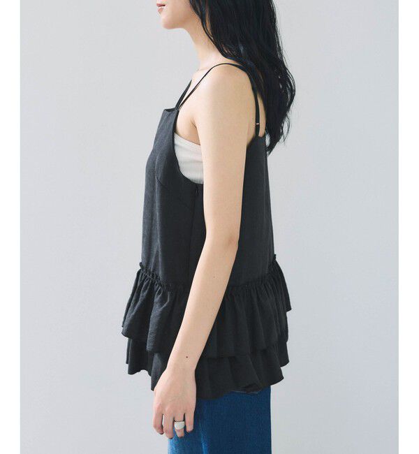 VIS「レイヤードティアードインナートップス」|キャミソール|