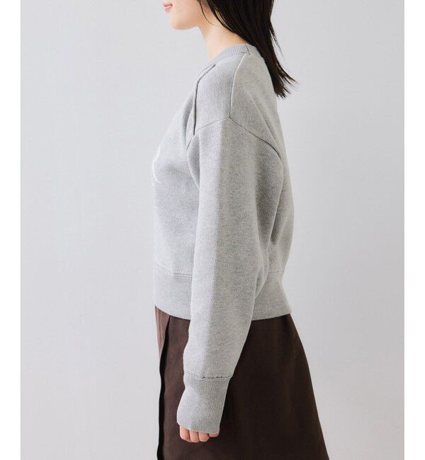 VIS「スウェットライクジャガードロゴニット」|ニット・セーター|