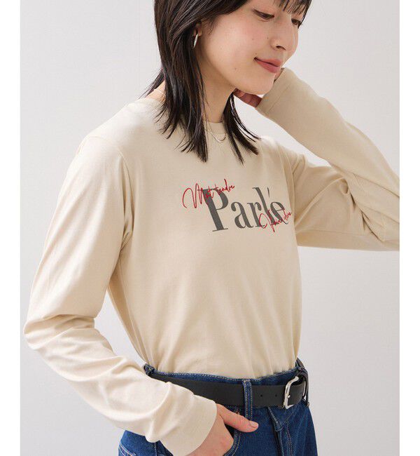 VIS「フォト＆ロゴアソートロングスリーブTシャツ」|Tシャツ・カットソー|