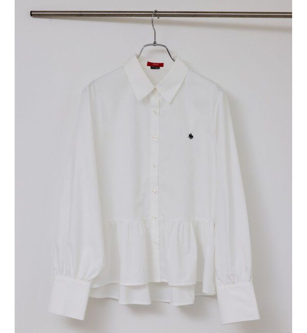 VIS「【POLO BCS】VIS別注ペプラムデザインシャツ」|シャツ・ブラウス|