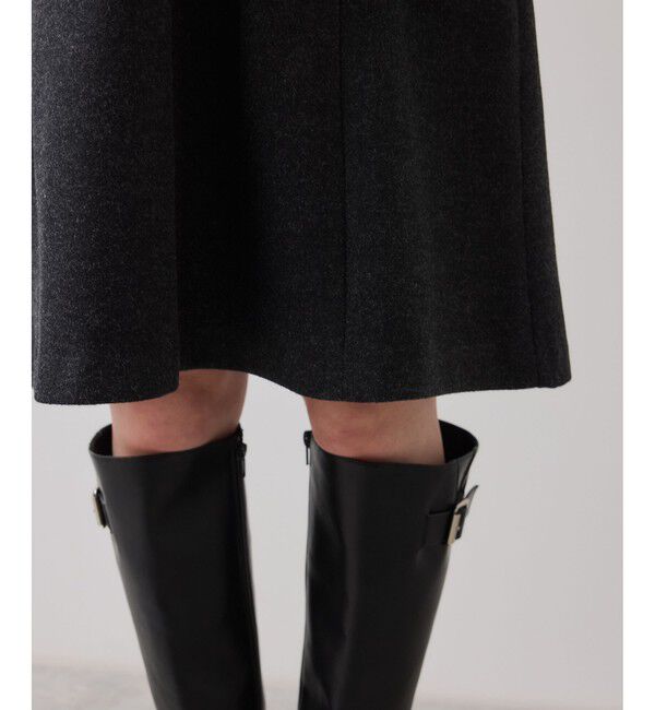 VIS「シャギーVネックミニ丈ジャンパースカート」|ワンピース|