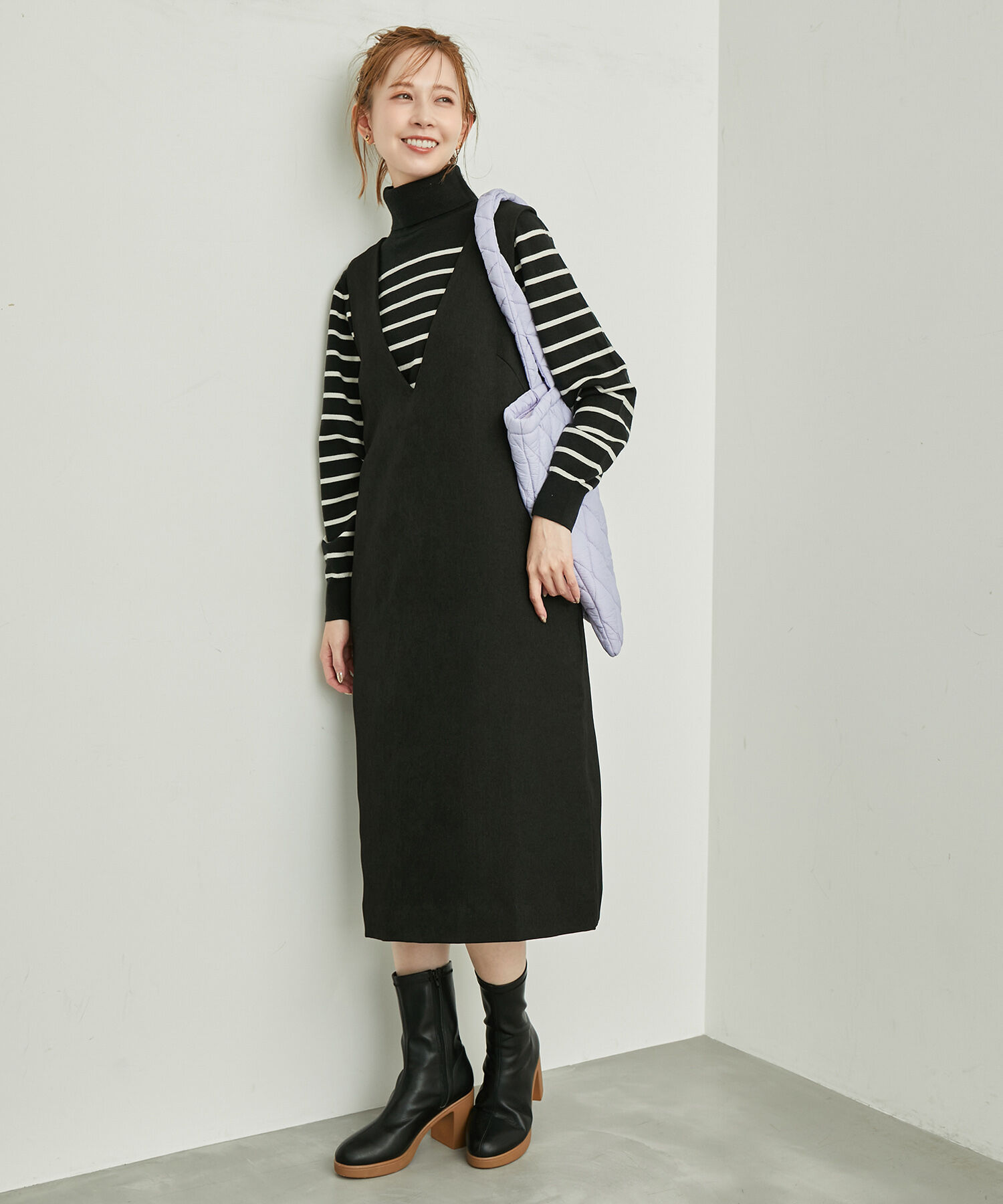 Rope&rsquo;Picnic「ラナテック/ジャンパースカート」|ジャンパースカート|