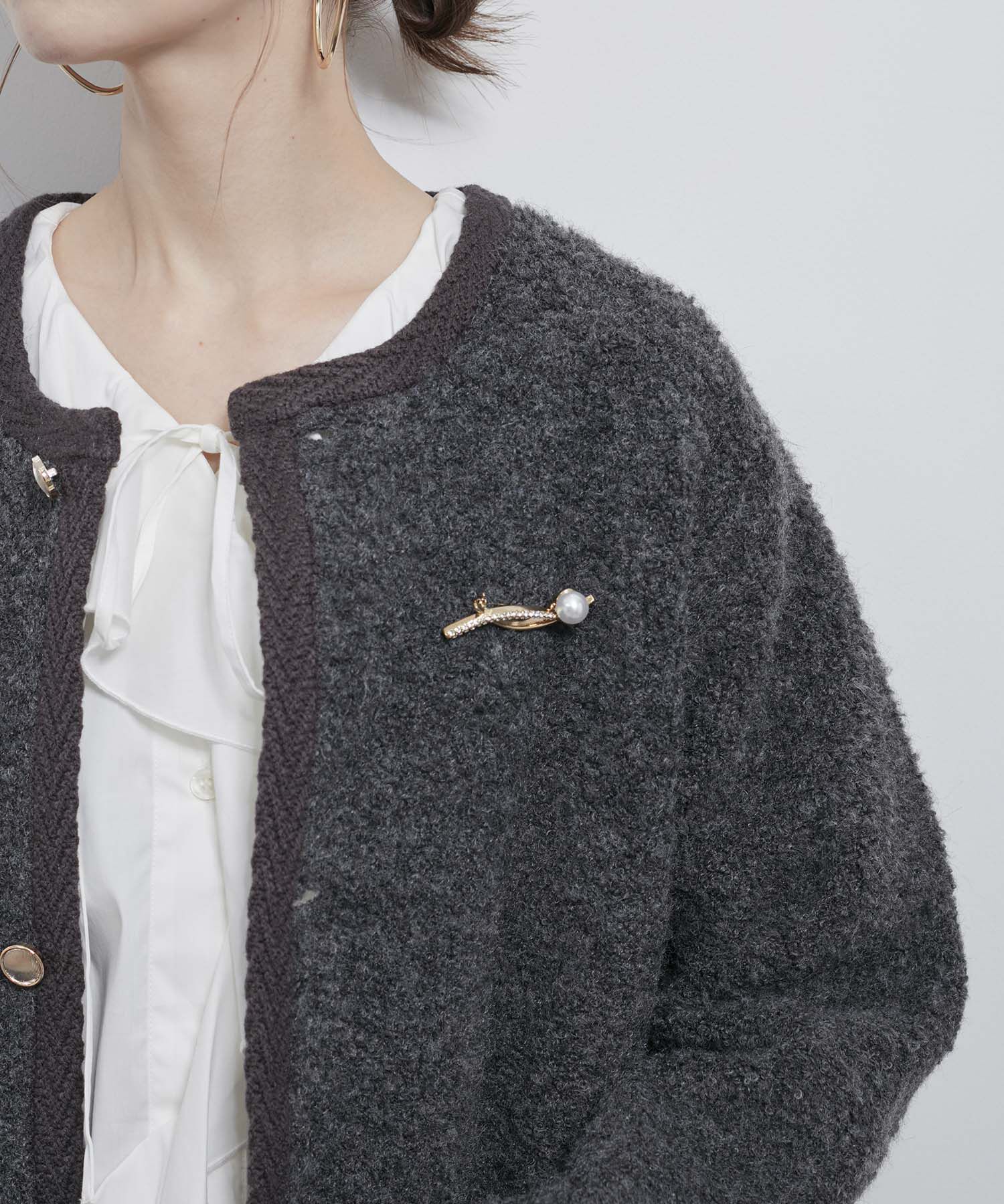 ROPE PICNIC PASSAGE「デザインモチーフブローチ」|ブローチ・コサージュ|