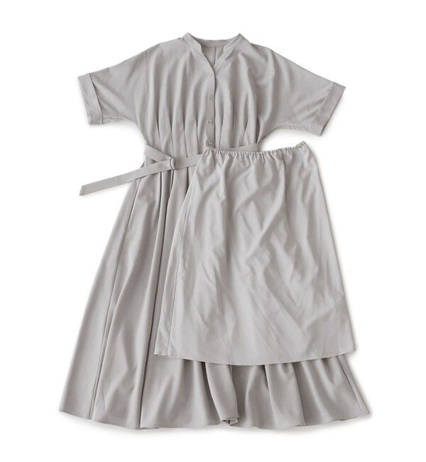 Rope&rsquo;Picnic「【3サイズ展開】シャツコンシャス半袖ワンピース」|ワンピース|