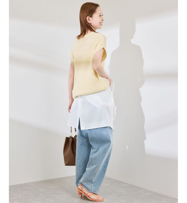 Rope&rsquo;Picnic「ポップコーン編みニットベスト」|ベスト・ジレ|