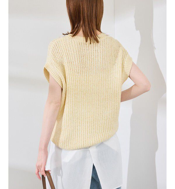 Rope&rsquo;Picnic「ポップコーン編みニットベスト」|ベスト・ジレ|