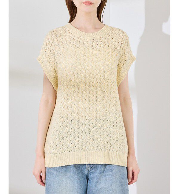 Rope&rsquo;Picnic「ポップコーン編みニットベスト」|ベスト・ジレ|