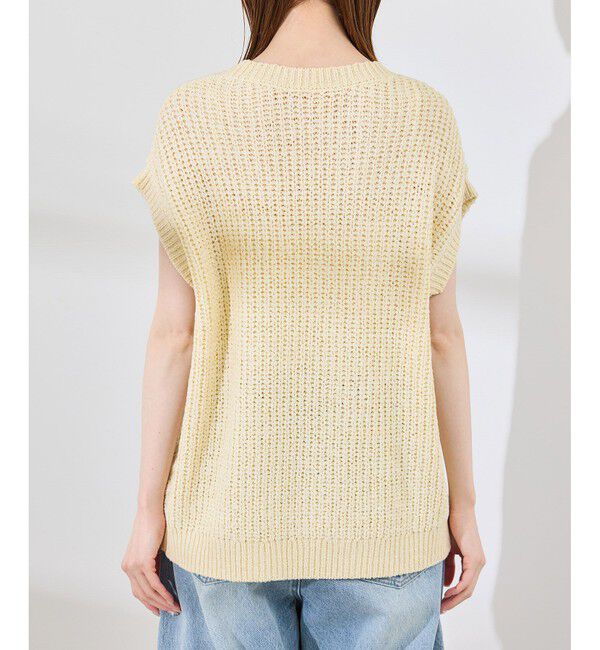 Rope&rsquo;Picnic「ポップコーン編みニットベスト」|ベスト・ジレ|