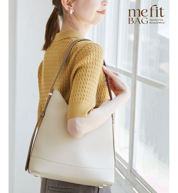 ROPE PICNIC PASSAGE「【軽量・自立】【WEB限定カラー】me fit BAG フィットワンショルダーミドルバッグ」|ショルダー・メッセンジャー|キナリ(16)