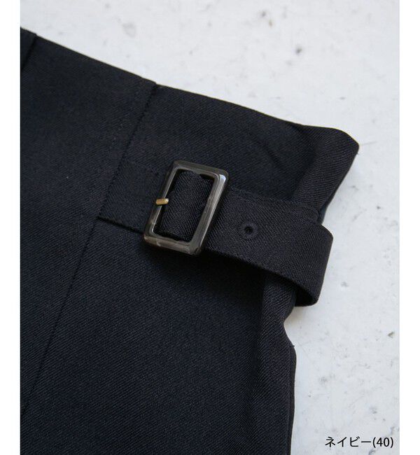 Rope&rsquo;Picnic「レディハンサムシリーズ ウールライクタックキルトスカート/セットアップ対応」|スカート|