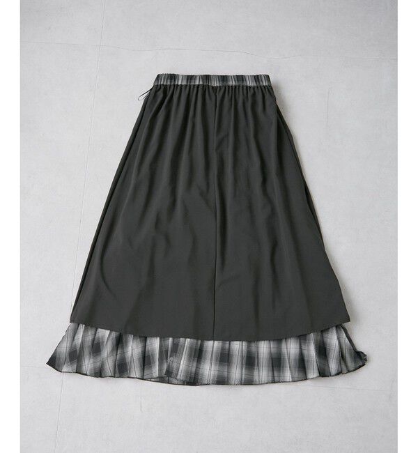 Rope&rsquo;Picnic「チェック柄プリーツスカート」|スカート|