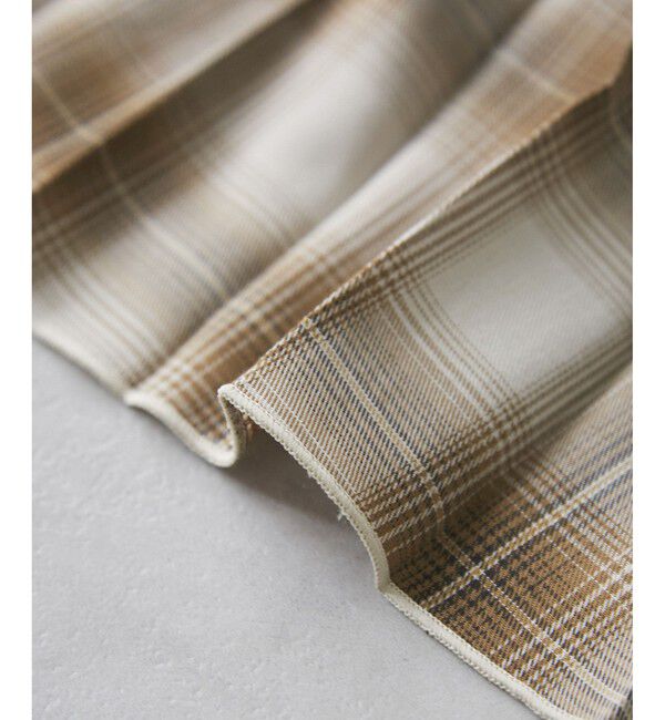 Rope&rsquo;Picnic「チェック柄プリーツスカート」|スカート|