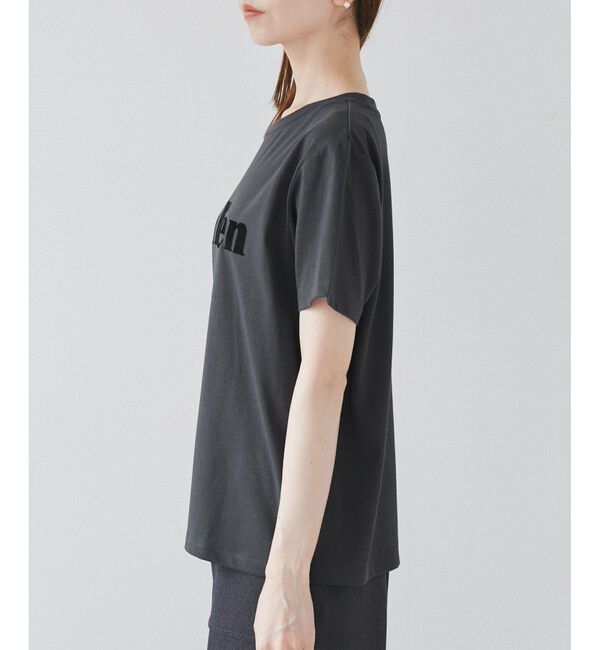 Rope&rsquo;Picnic「【UVカット・接触冷感・汗染み加工】フロッキーロゴTシャツ」|Tシャツ・カットソー|