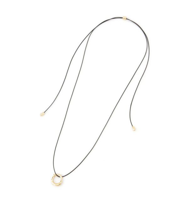 ROPE PICNIC PASSAGE「マルチWAYサークルトップコードネックレス」|ネックレス|