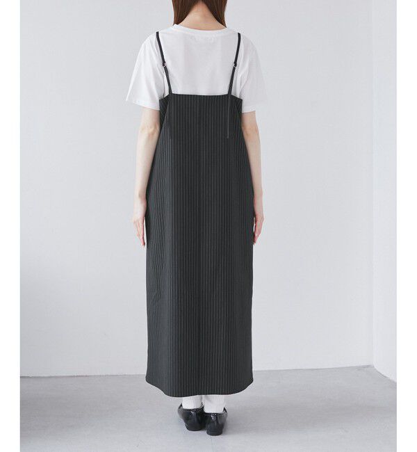 Rope&rsquo;Picnic「ストライプアイラインキャミワンピース/セットアップ対応」|ワンピース|