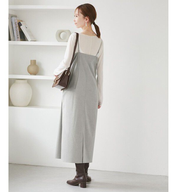 Rope&rsquo;Picnic「ストライプアイラインキャミワンピース/セットアップ対応」|ワンピース|