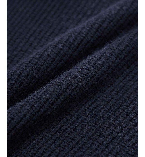 Rope&rsquo;Picnic「スキッパーポロニットプルオーバー/イージーケア」|ニット・セーター|