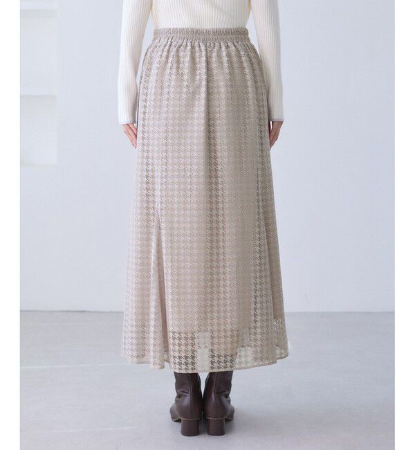 Rope&rsquo;Picnic「千鳥レースマーメイドスカード」|スカート|