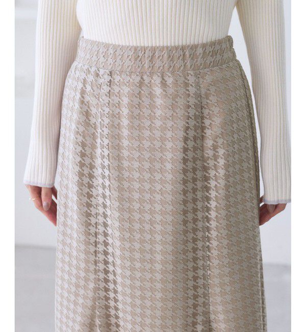 Rope&rsquo;Picnic「千鳥レースマーメイドスカード」|スカート|