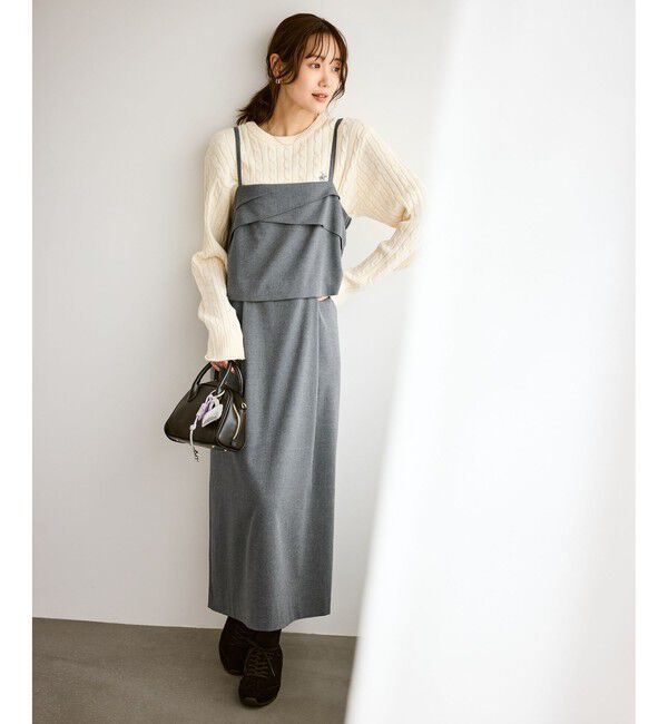 Rope&rsquo;Picnic「セットアップ見えワンピース」|ワンピース|