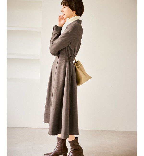 Rope&rsquo;Picnic「カシュクールシャツコンシャスワンピース」|ワンピース|