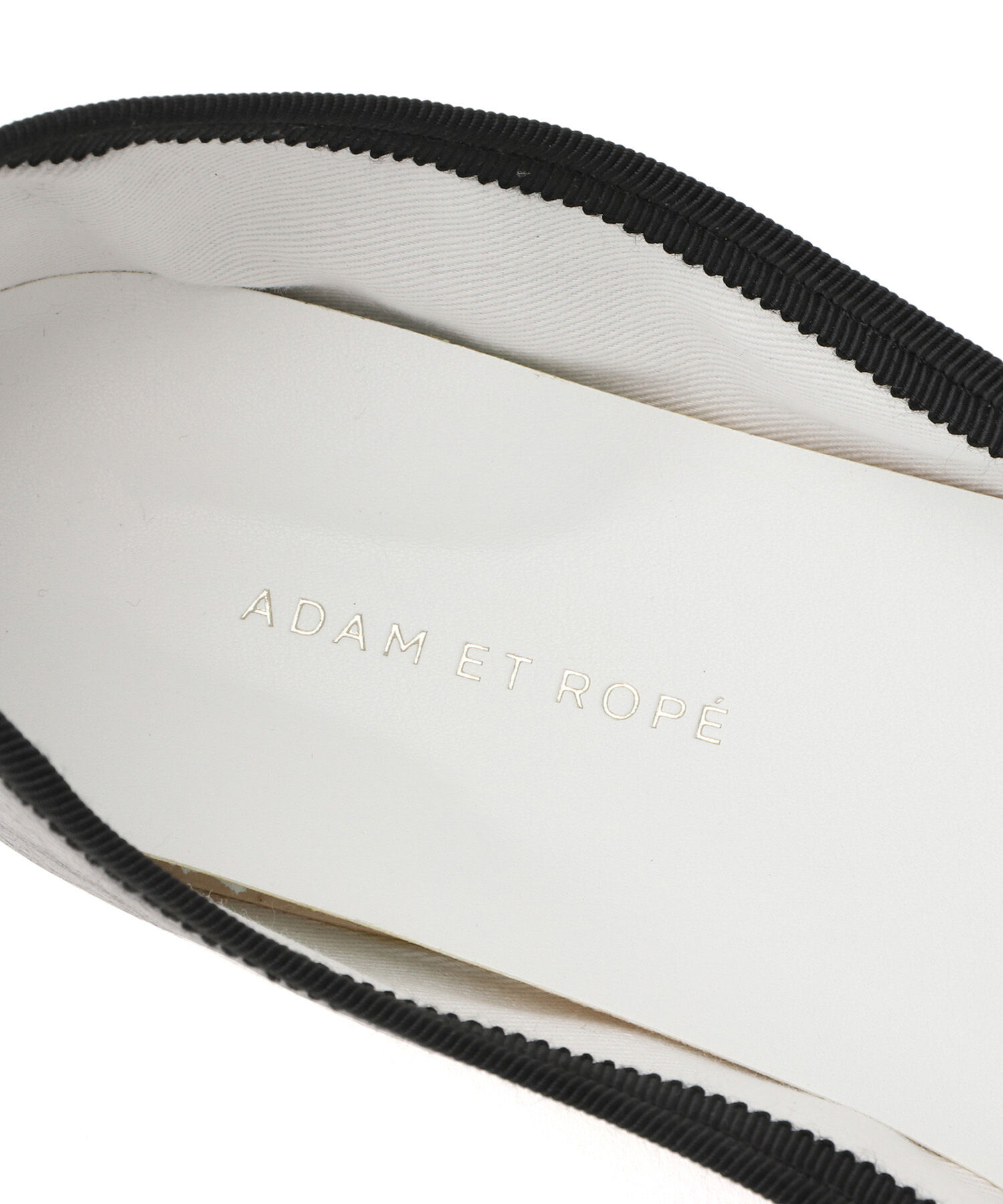 ADAM ET ROPE'「【サステナブル】メタリックバレエ」|バレエシューズ|