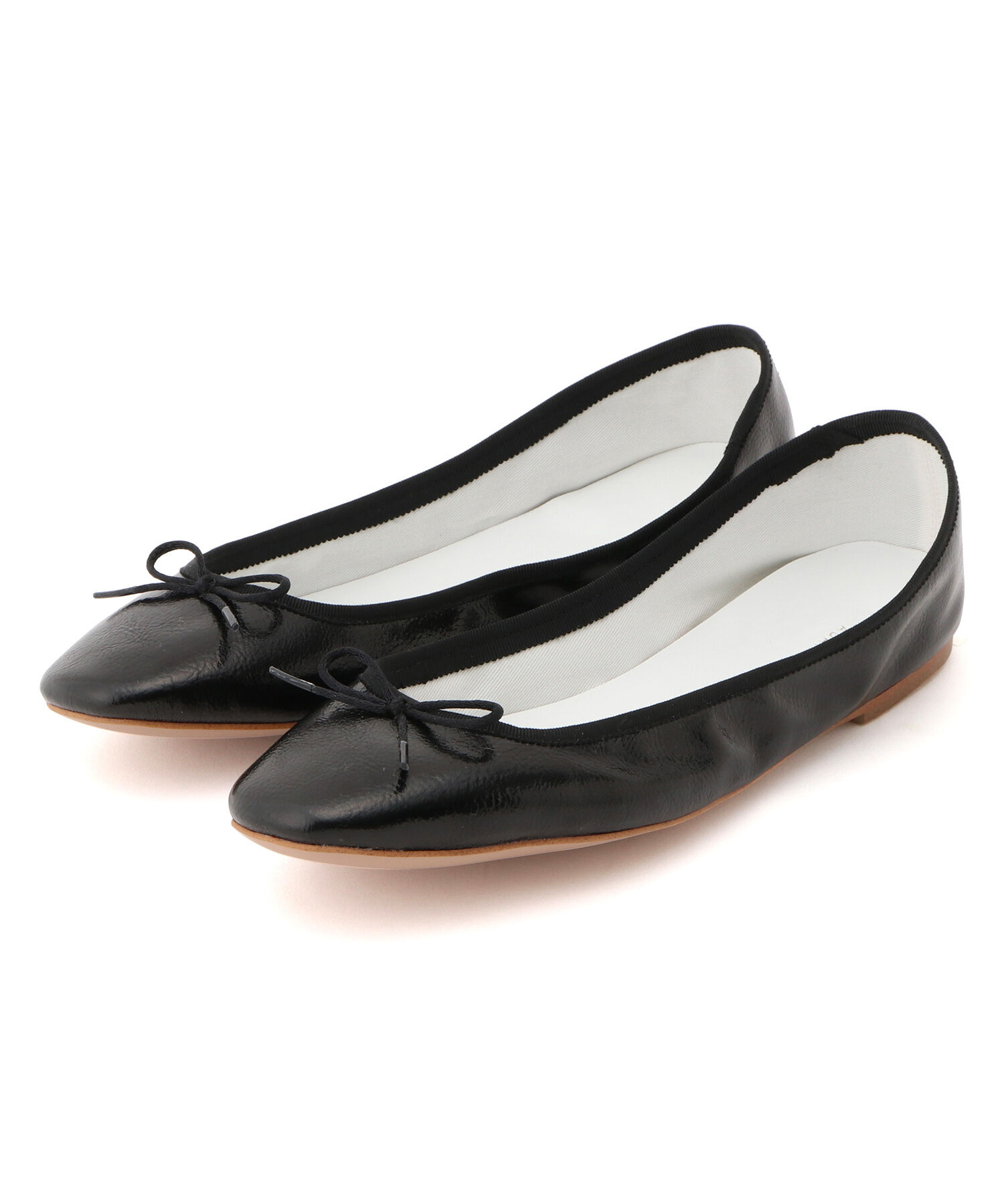 ADAM ET ROPE'「【サステナブル】メタリックバレエ」|バレエシューズ|