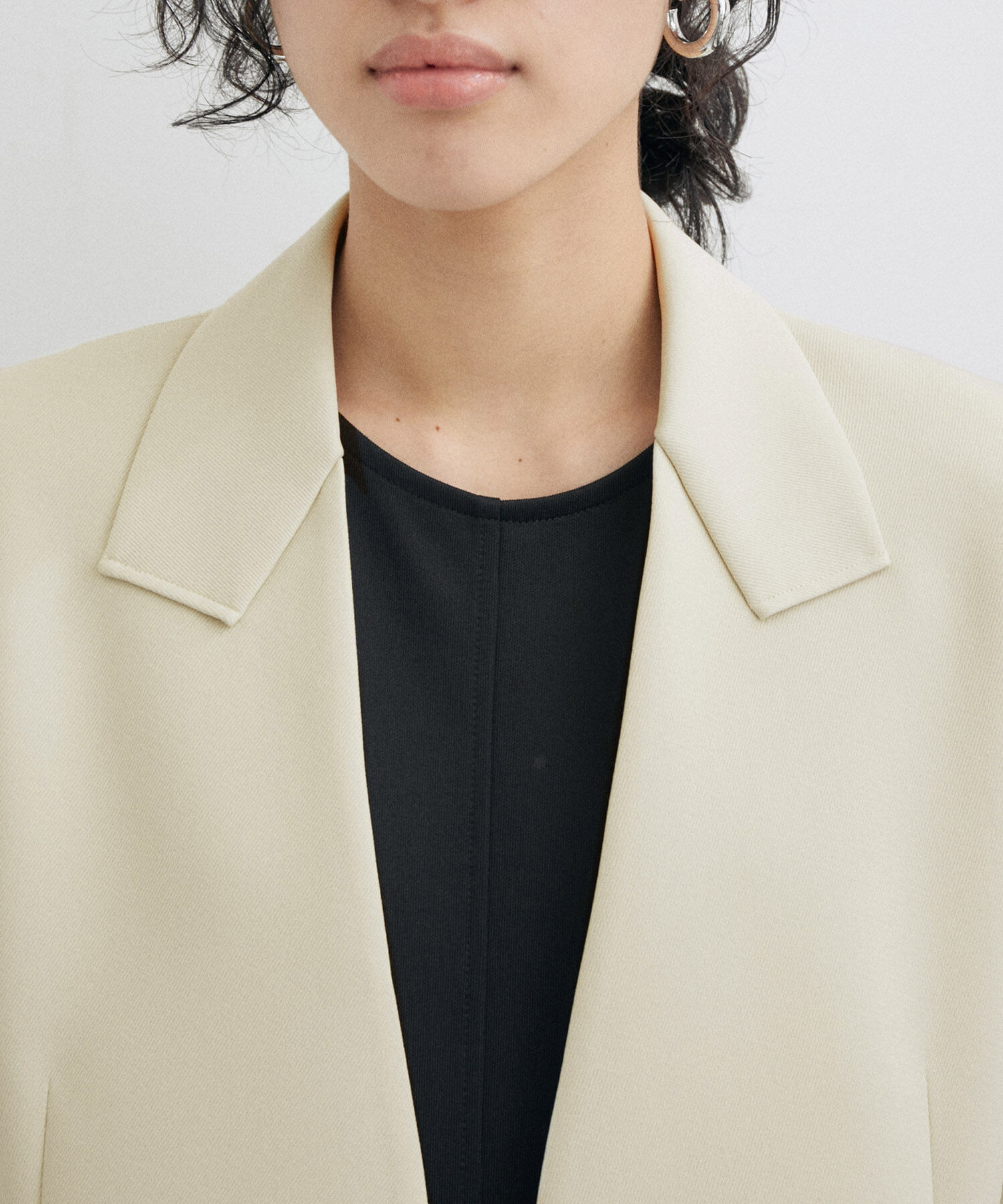 ADAM ET ROPE'「【サステナブル・セットアップ対応・オケージョン対応】シェイプフォルムシングルジャケット」|テーラードジャケット|