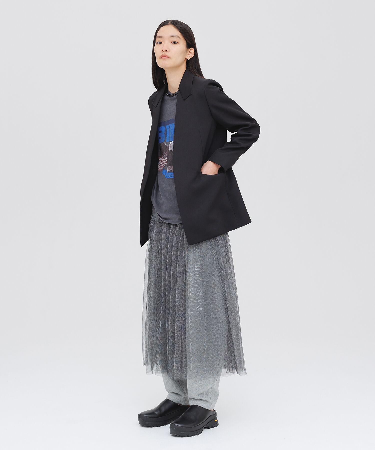 ADAM ET ROPE'「【サステナブル・セットアップ対応・オケージョン対応】シェイプフォルムシングルジャケット」|テーラードジャケット|