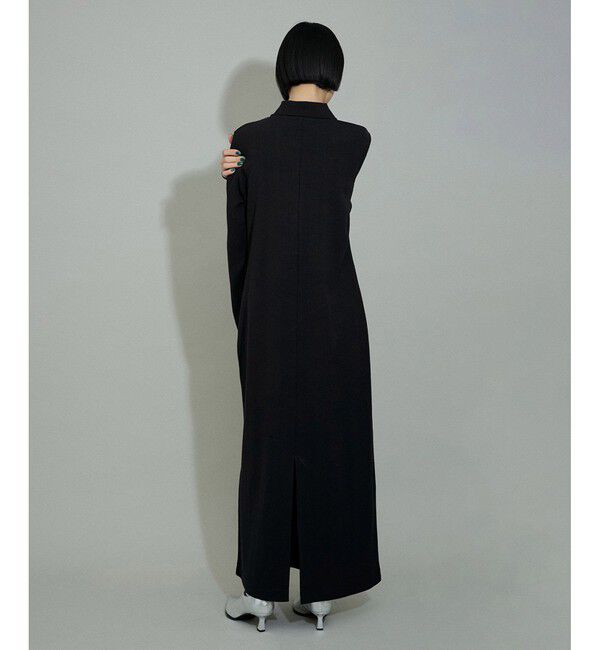 ADAM ET ROPE'「【WEB限定】・【新色追加】・【洗える】ポロシャツワンピース」|ワンピース|