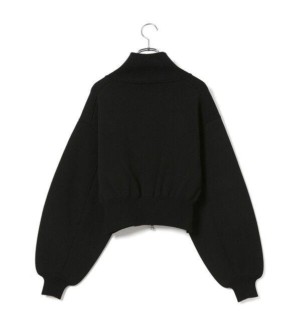 ADAM ET ROPE'「【WEB限定】ショートジャカードドライバーズニット」|カーディガン|