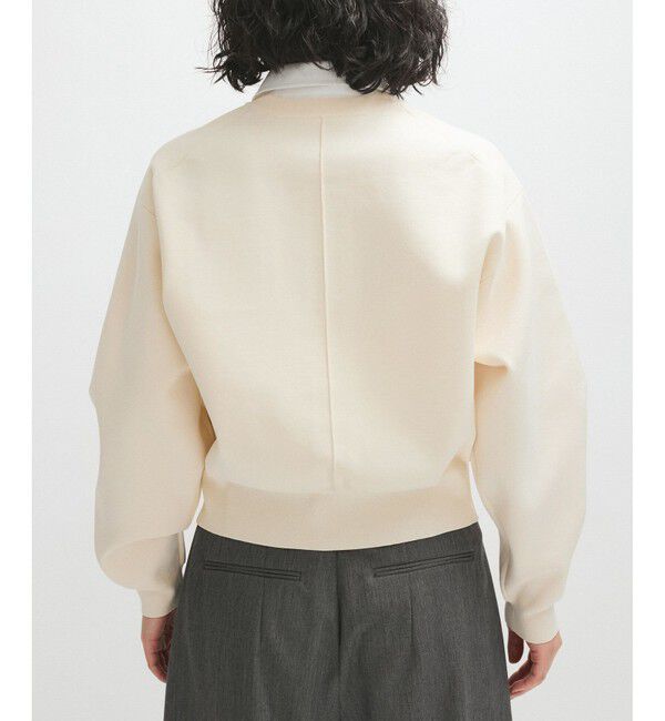 ADAM ET ROPE'「【WEB限定】・【サステナブル】カラー付きカーディガン」|カーディガン|