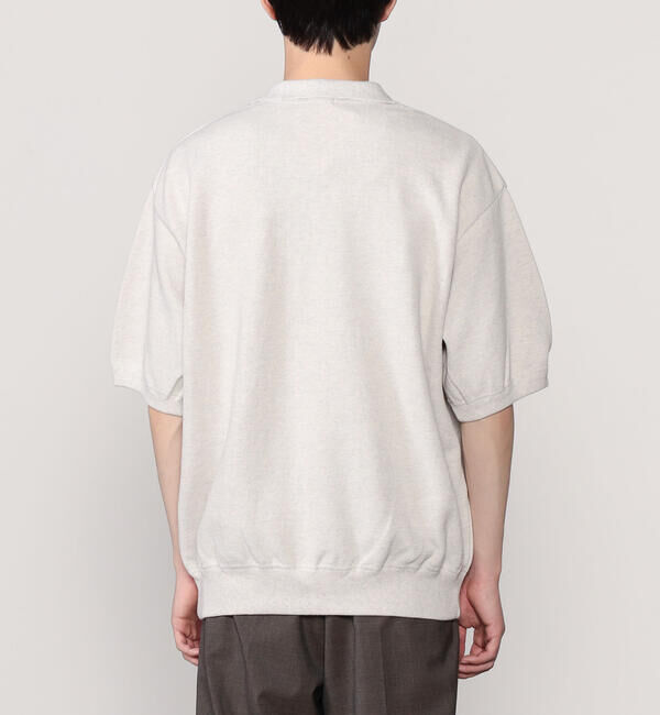  「crepuscule | 鹿の子スキッパーポロシャツ MEN」|ニット・セーター|