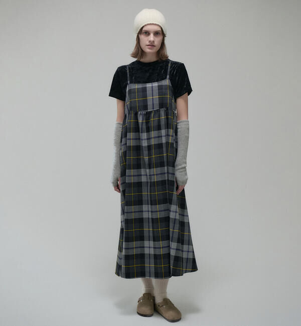 ONEIL OF DUBLIN「O'NEIL OF DUBLIN | ウーステッドウール キャミソールワンピース WOMEN」|ワンピース|