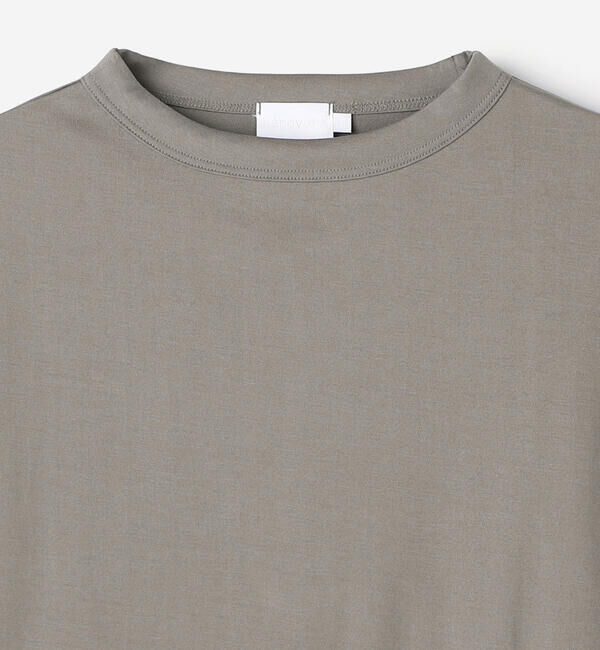 handvaerk「handvaerk | 60/2 ボトルネック長袖Tシャツ WOMEN」|Tシャツ・カットソー|