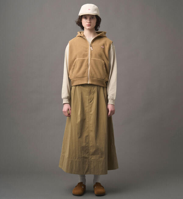 DANTON「DANTON | 2タックスカート WOMEN」|スカート|