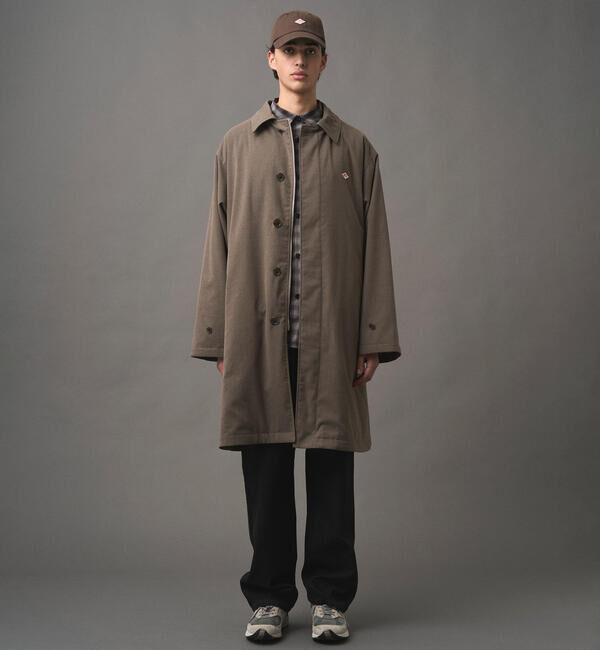 DANTON「DANTON | ウールライク バルマカーンコート MEN」|ダウン|