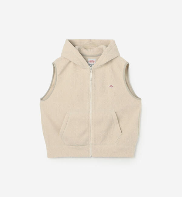 DANTON「DANTON | ジップ フードボアベスト WOMEN」|その他|