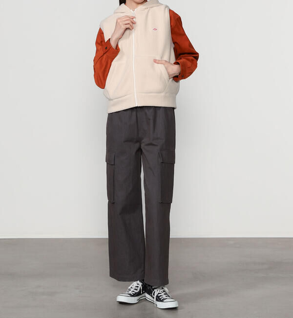 DANTON「DANTON | ジップ フードボアベスト WOMEN」|その他|