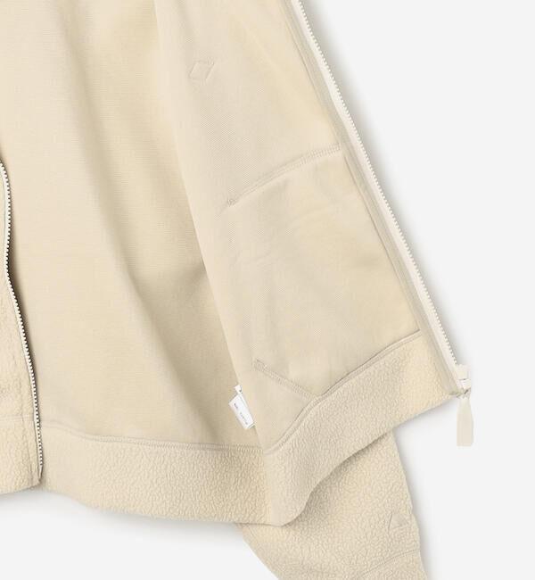 DANTON「DANTON | ポーラテック(R) ボアフリースジップパーカー WOMEN」|Tシャツ・カットソー|