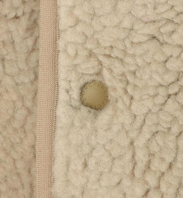 ORCIVAL「ORCIVAL | ボアフリース ノーカラーブルゾン WOMEN」|テーラードジャケット|