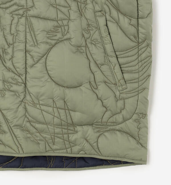  「manipuri | リバーシブル キルティングジャケット WOMEN」|ダウン|