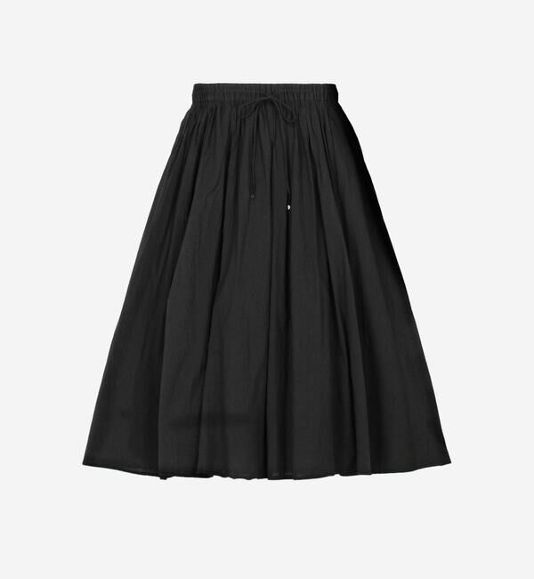  「INDIA INDUSTRY | コットンローン ギャザースカート WOMEN」|スカート|