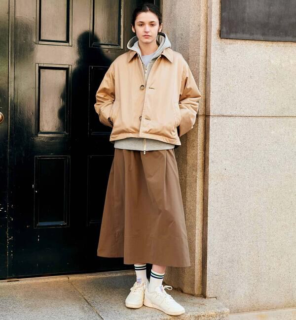 GYMPHLEX「Gymphlex | ツイル ショートコート WOMEN」|ダウン|