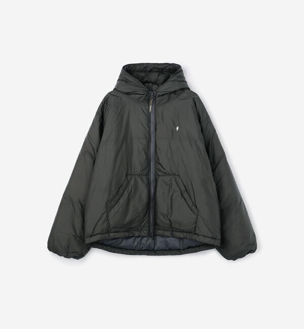 GYMPHLEX「Gymphlex | ナイロン フードダウンジャケット MEN」|ダウン|